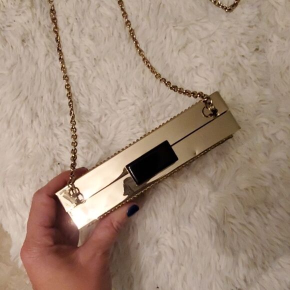 NWOT--Beautiful Expressions NYC rhinestone bag - Picture 5 of 7